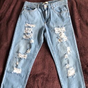 Boyfriend fit jeans